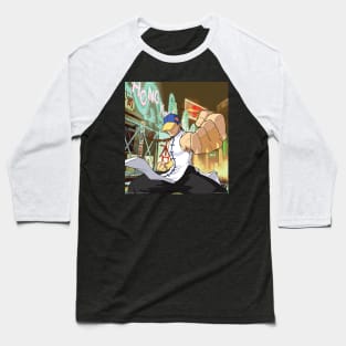 Yun Street Fighter 3rd Strike Baseball T-Shirt